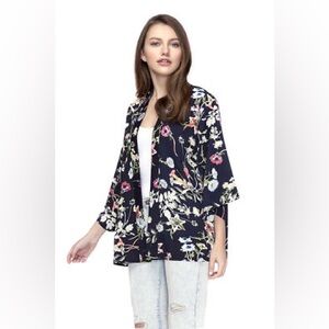 Anthropologie Do Everything in Love floral cardigan Top
